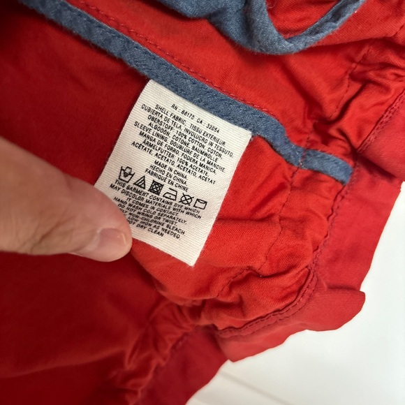 Red Hooded Jacket by Anthropologie - Picture 4 of 5